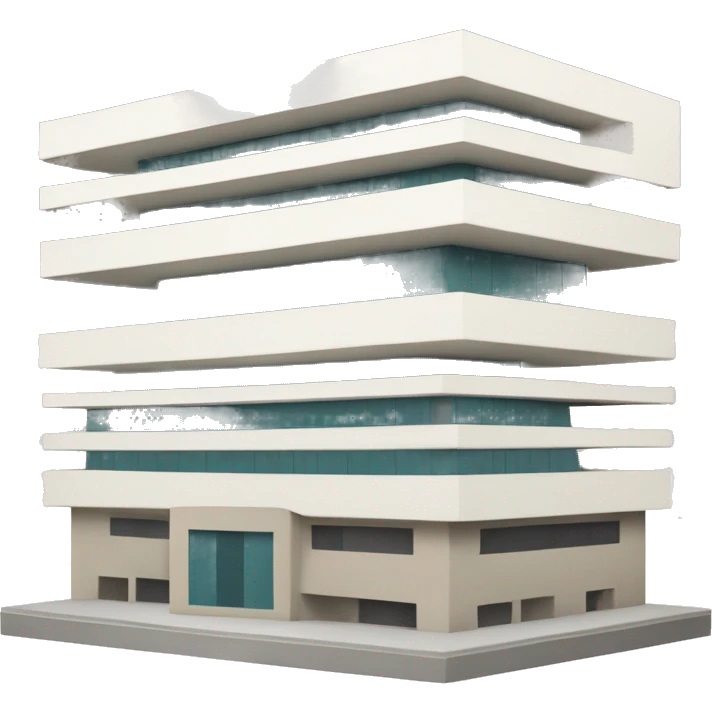 le corbusier building  emoji