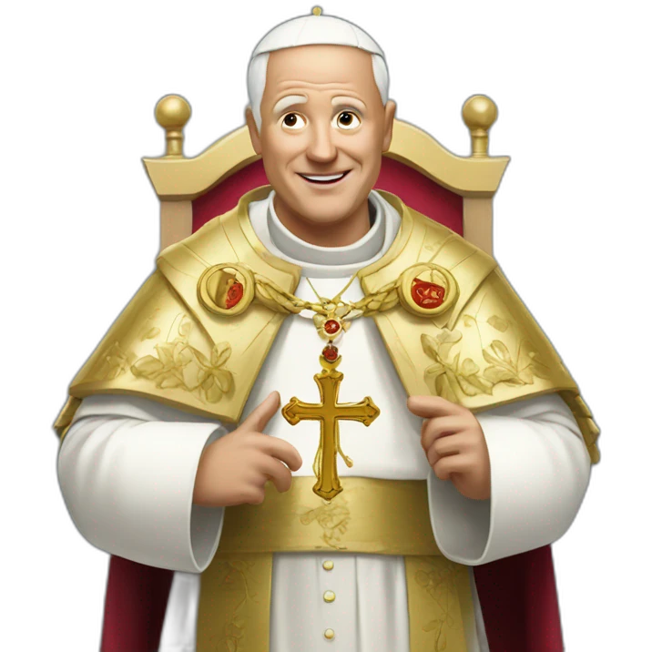 Le pape emoji