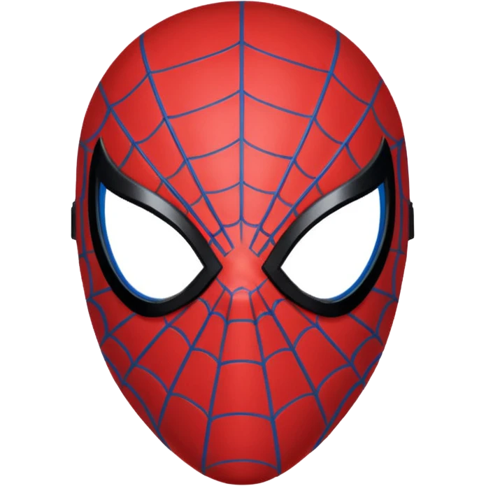 Spider movie mask black eyes emoji  emoji