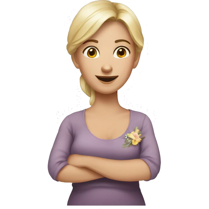 Девушка с мейнстрима  emoji