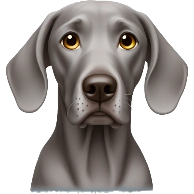 Weimaraner  emoji