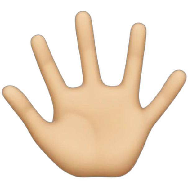 two hands - grab emoji