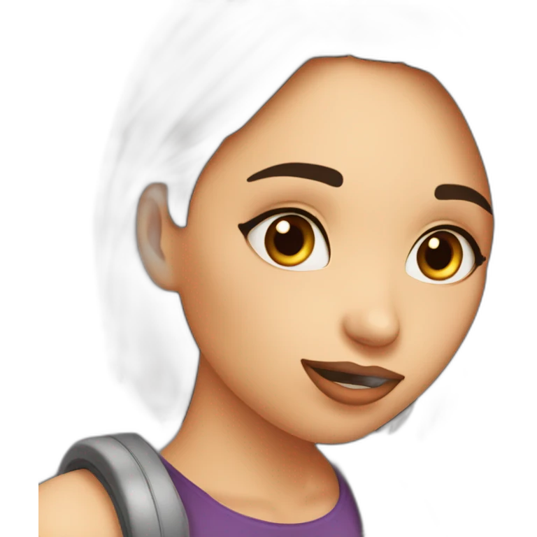 A girl call hir boyfriend want kiss emoji