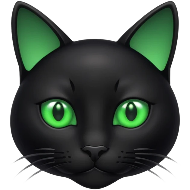 Black cat emoji