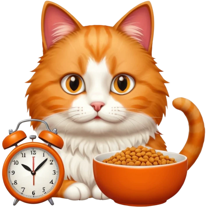 cat food alarm emoji