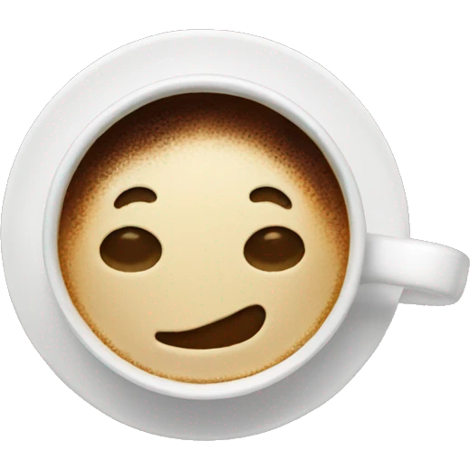 Aesthetics coffee emoji
