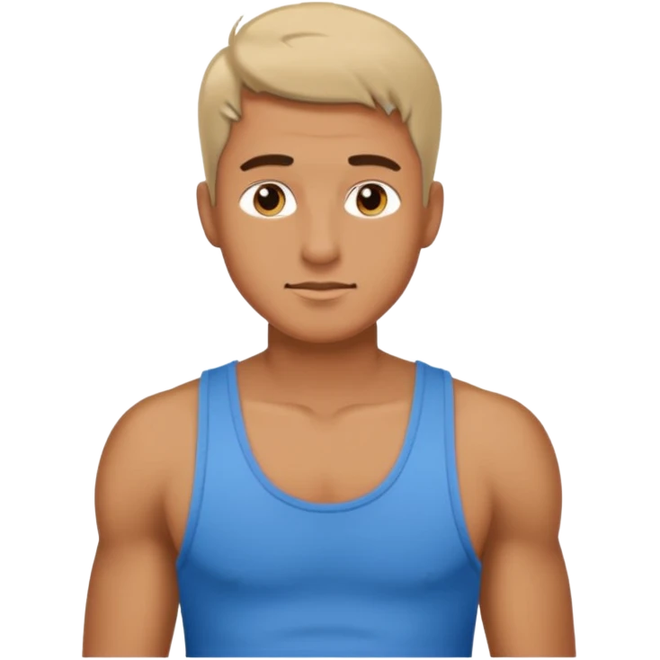 Man with boobs emoji