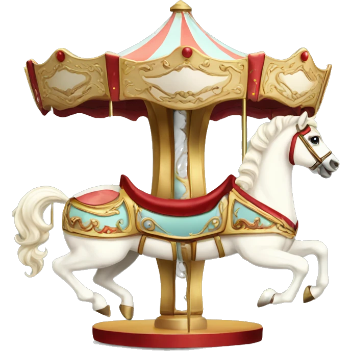 Vintage carousel elegant  emoji