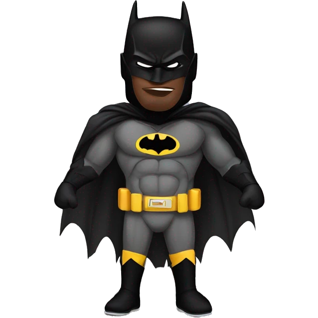 LeBron James as Batman emoji