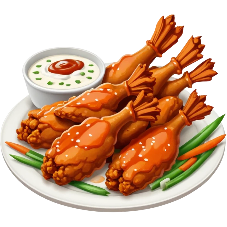 buffalo chicken wings emoji