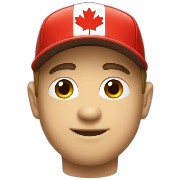 canadian cap emoji