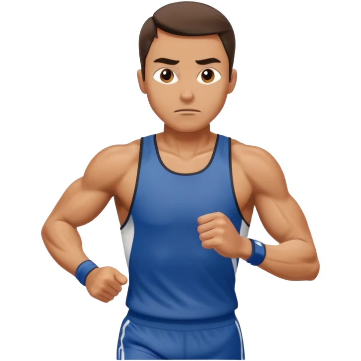 runner finishing a race emoji