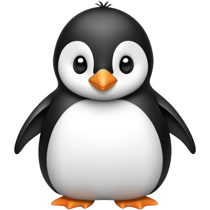 cute penguin emoji