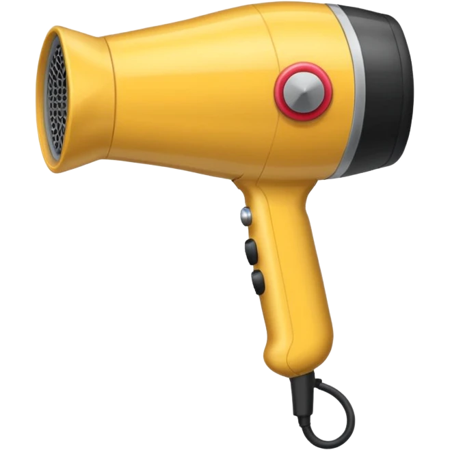 hair dryer emoji