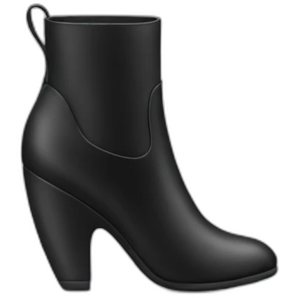 high heel boot emoji