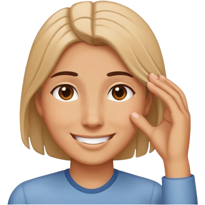 smirking face with hand on forehead emoji