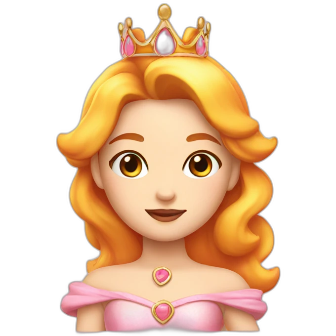Princesse peach emoji