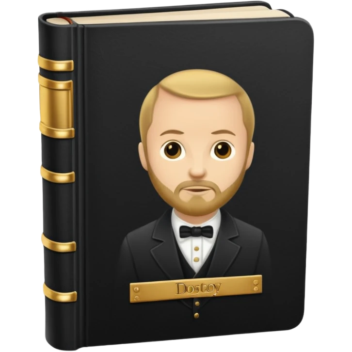 Dostoyevsky book emoji