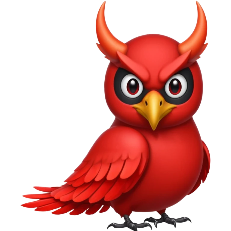 devil bird emoji