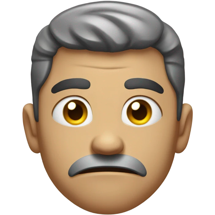 Jealous man emoji