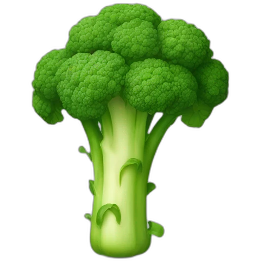 Happy broccolli emoji