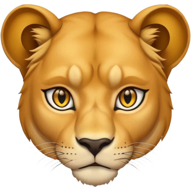 Lioness emoji
