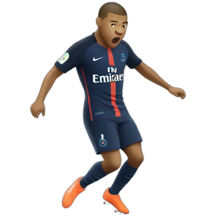 Mbappe qui dab emoji