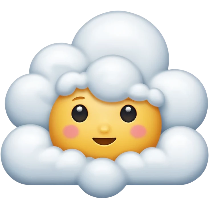 cloud emoji