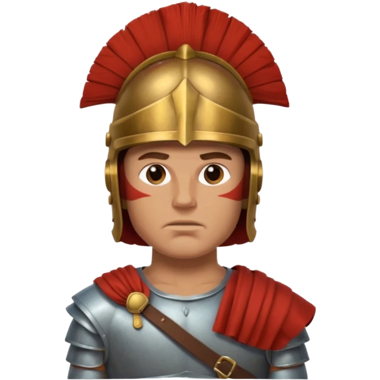 emoji de soldado romano alto y fuerte emoji