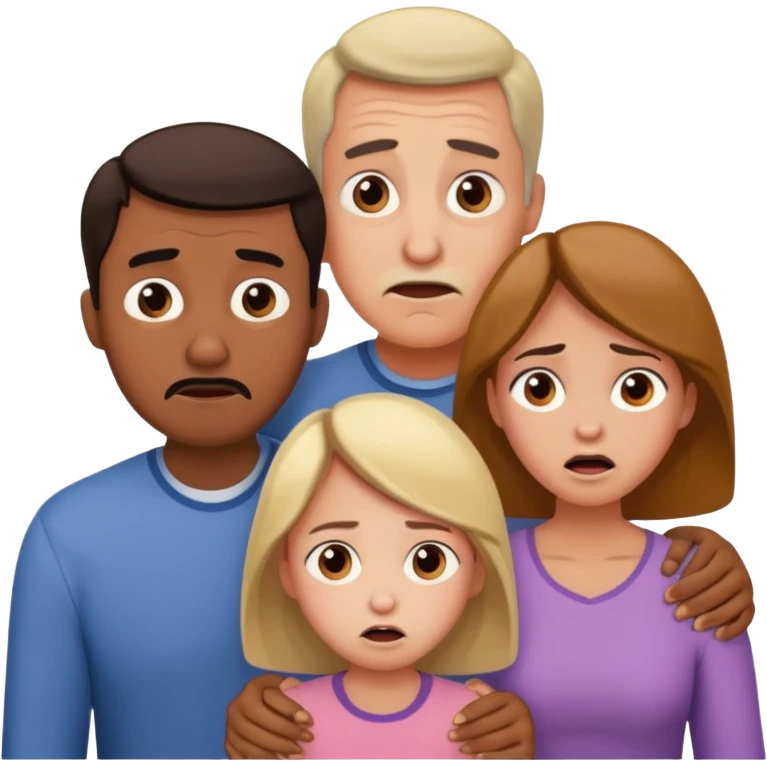 HAZ UNA FAMILIA GRITANDO, MI NOVIA, MI OPAPA. MI MAMA Y YO emoji