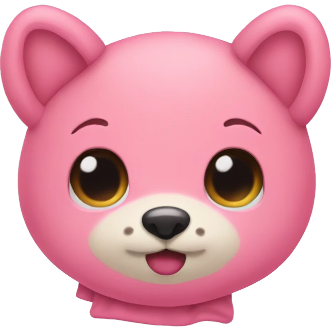 Cute pink blanket emoji