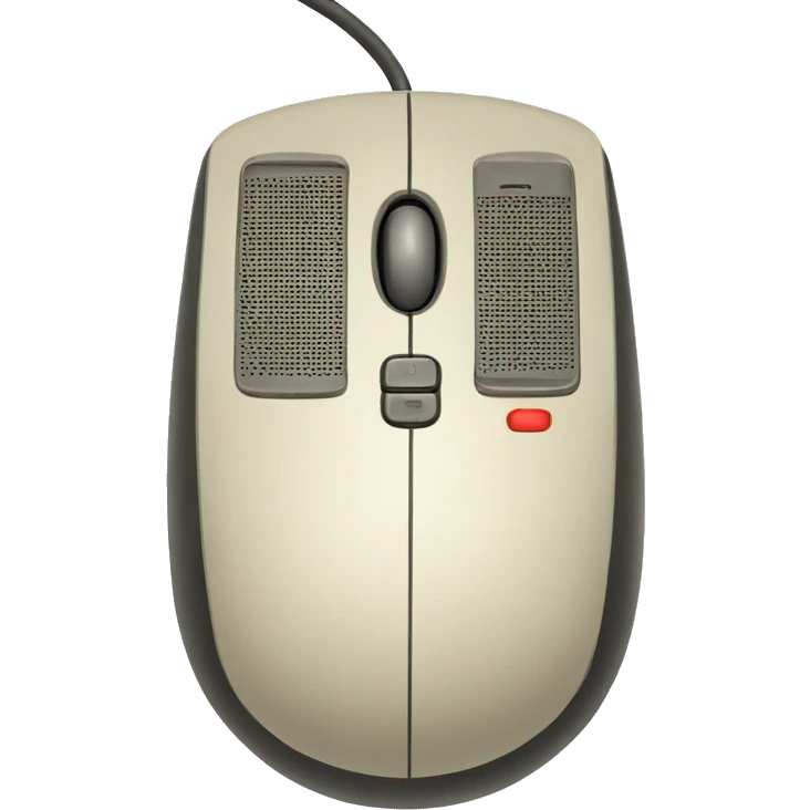 vintage computer mouse emoji