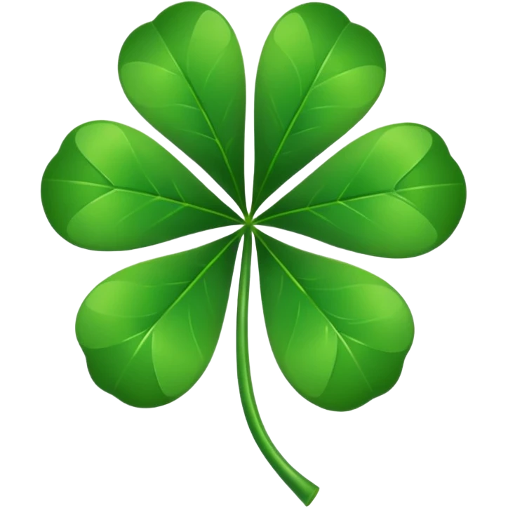 use star emoji, and add clover to make it "lucky" emoji