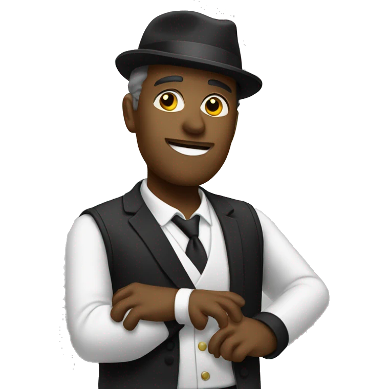 music conductor emoji