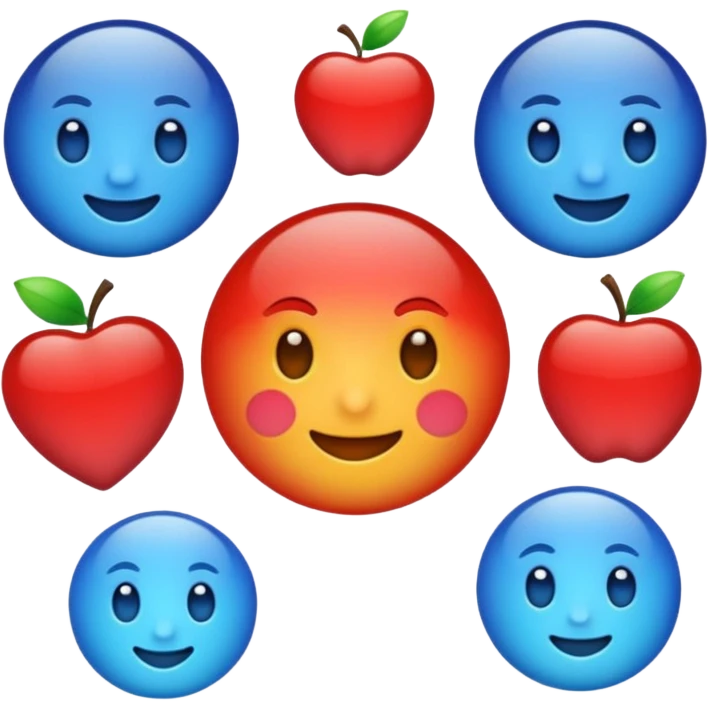  check blue (#00A3E0) and red (#F9423A) emoji
