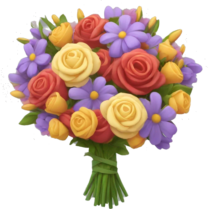 bouquet of flowers  emoji
