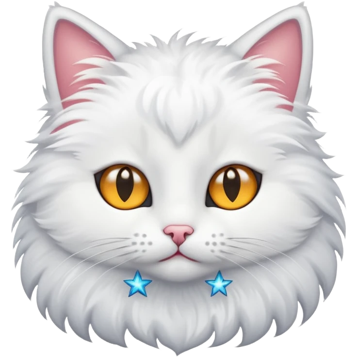 Yıldız gözlü kedi emjisi🐱⭐ emoji