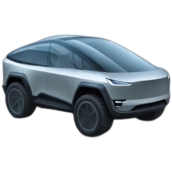Tesla cyber truck emoji