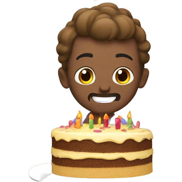 Happy Birthday Jerry cake emoji