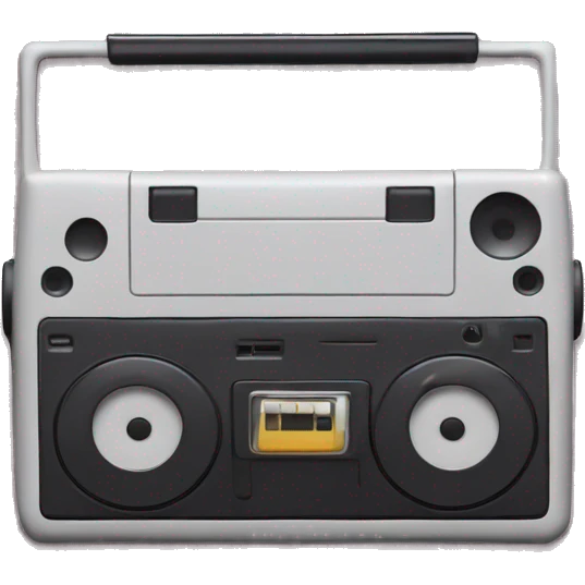 An 80s style Walkman emoji
