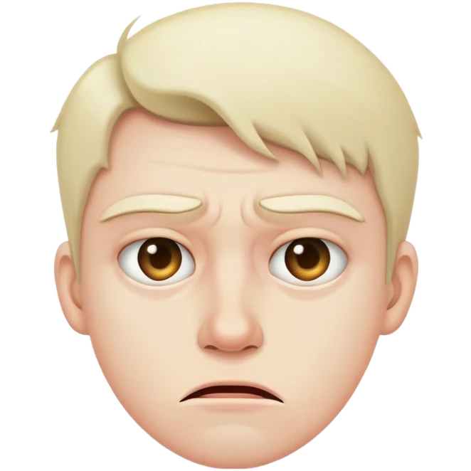 Disgusted  emoji