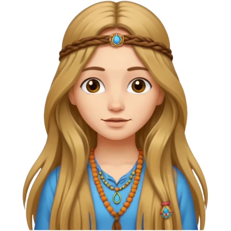 girl Hippie  emoji