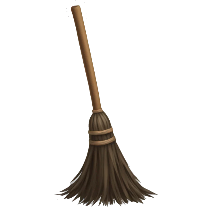 Witch broom  emoji