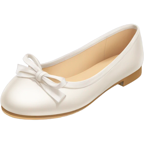 Chanel ballet flats emoji