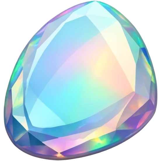 Opal stone edges emoji