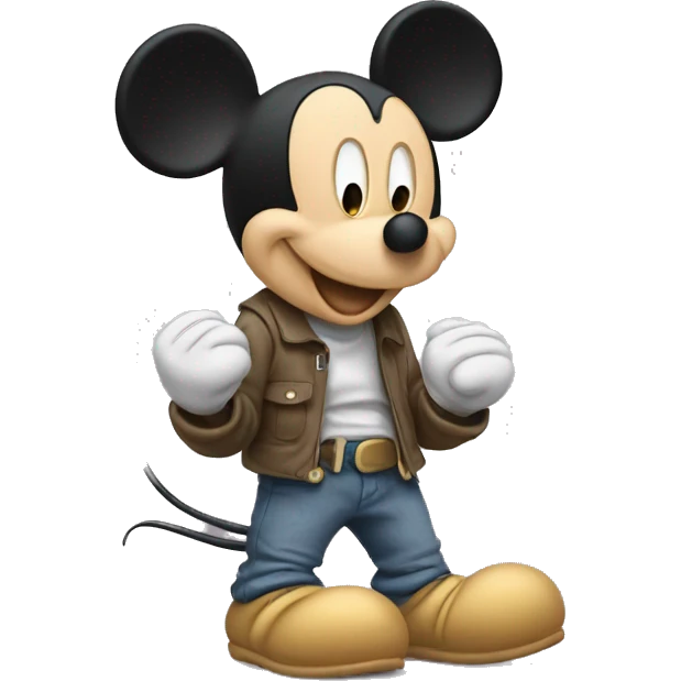 Mickey Mouse ￼ emoji