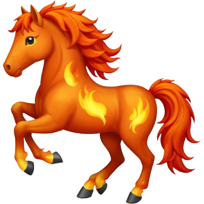 fire horse emoji