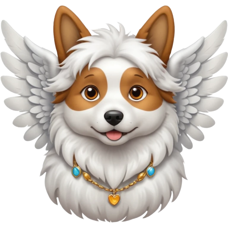 Perro con alas emoji