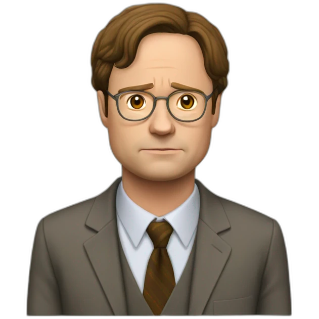 dwight schrute emoji