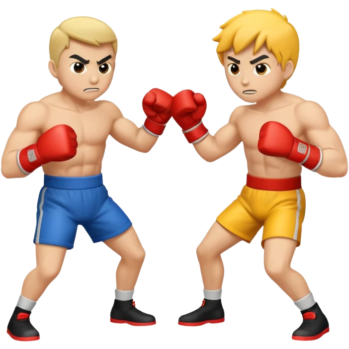 fight cartoon emoji